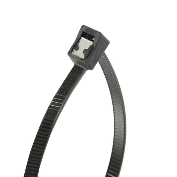 Gardner Bender® 45-308UVBSC Self-Cutting Cable Ties, Black, 8", 20-Pack