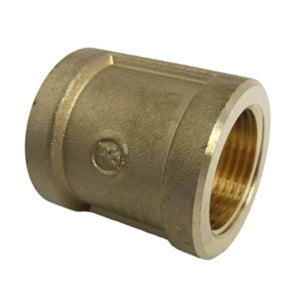 Lasco 17-9229 Lead Free Brass Coupling, 3/4" FPT x 3/4" FPT