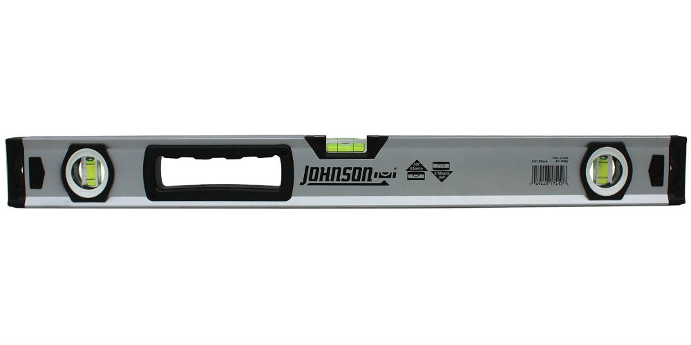 Johnson Level® 1741-2400 Aluminum Box Beam Level with SurroundView®, 24"