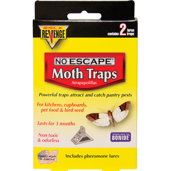Revenge® 12412 No Escape® Moth Trap with Pheromone Lure, 2-Pack