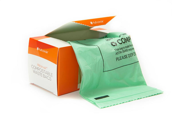 Full Circle® FC15303 Fresh Air™ Compostable Waste Bags, 2.5 Gallon, 25-Count