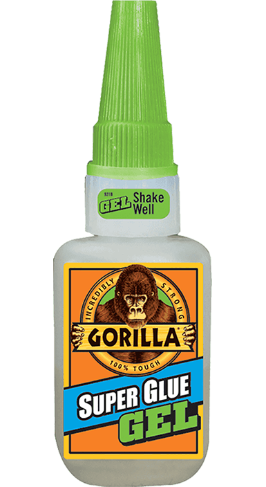 Gorilla® 7600103 Incredibly Strong Super Glue Gel, 15 Gram