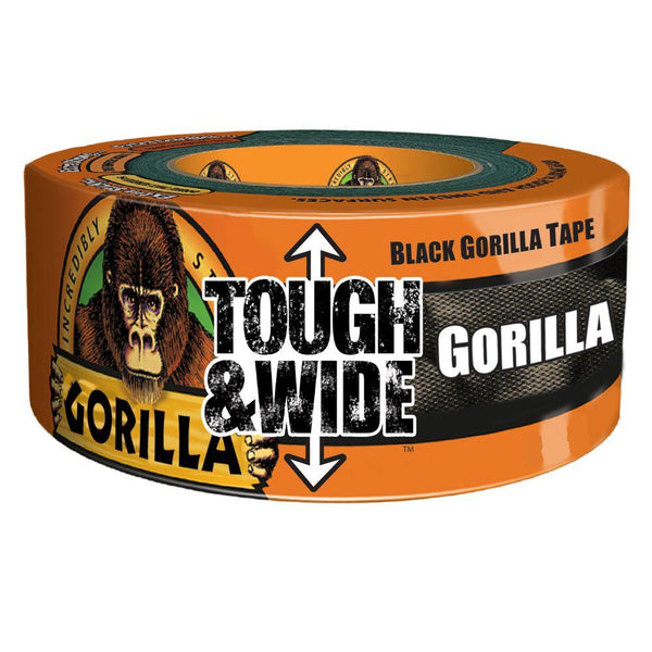 Gorilla 106425 Duct Tape, Black