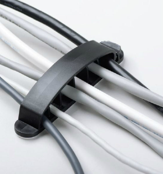 Gardner Bender® GCC-006 Cable Management Clips, 6-Hole, 3-Pack