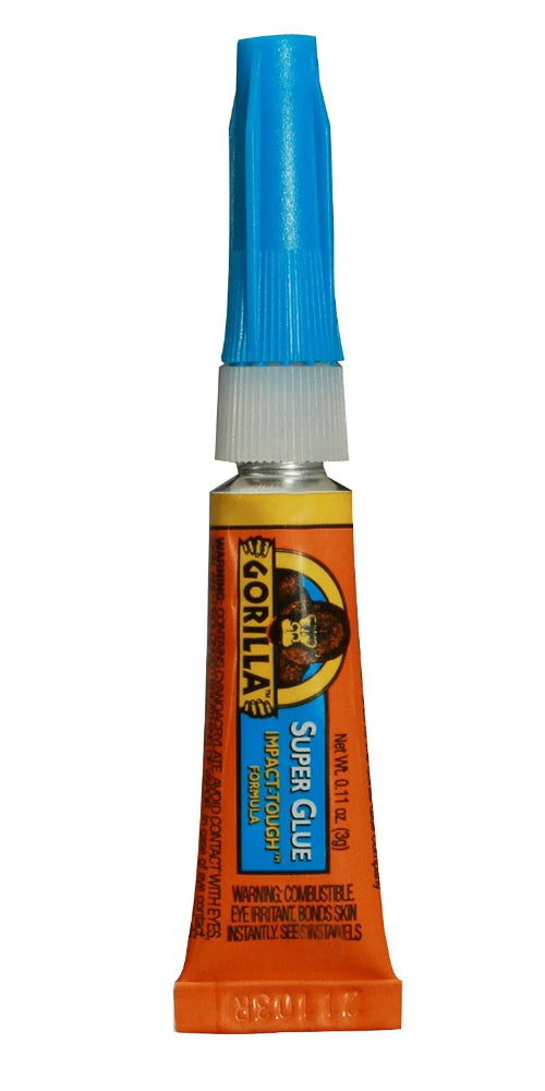 Gorilla® 7900102 Incredibly Strong Super Glue, 3 Gram