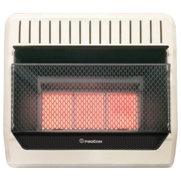 ProCom® MG3T1R Dual Fuel Vent Free Infrared Wall Heater, 28000 BTU