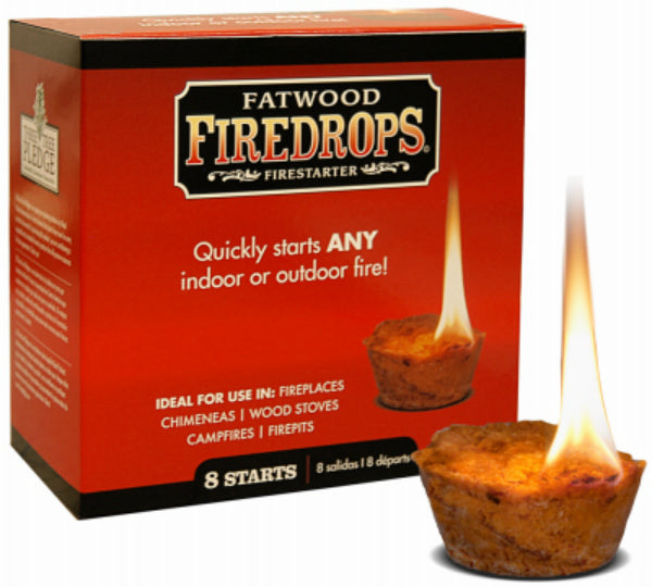 Fatwood® 8808 Firedrop Firestarter, 8-Count