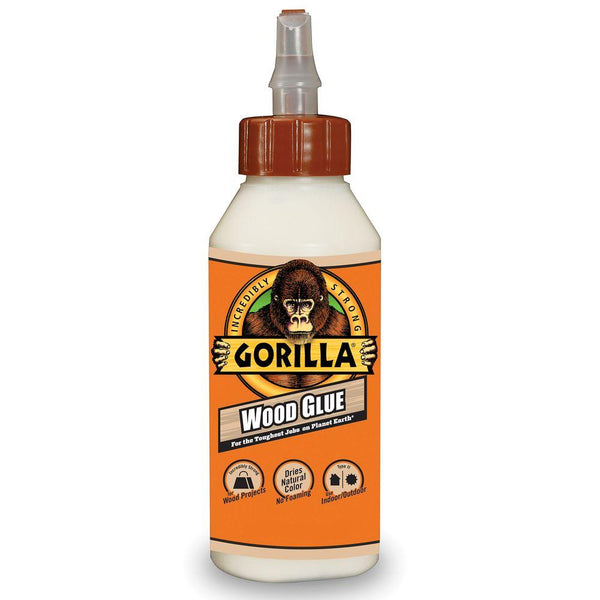Gorilla® 6200002 Incredibly Strong Wood Glue, 8 Oz