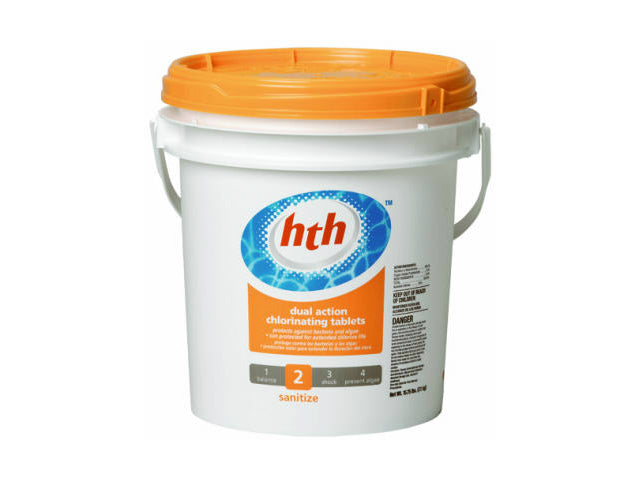 HTH 42038Super Chlorinating Tablets, 3", 15 Lb
