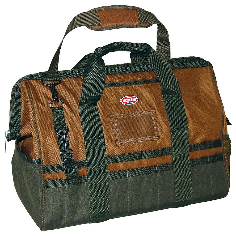 Bucket Boss 60020 GateMouth Tool Bag with 36-Pockets, 20"