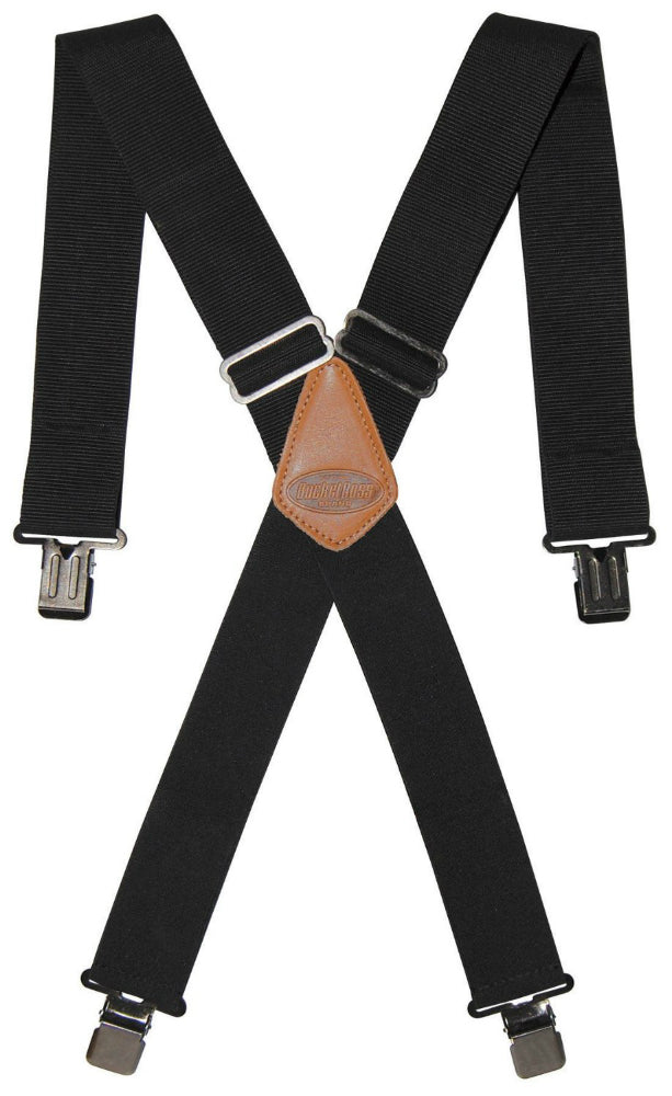 Bucket Boss® 61120 Suspenders with 2" Web Elastic Straps, Black