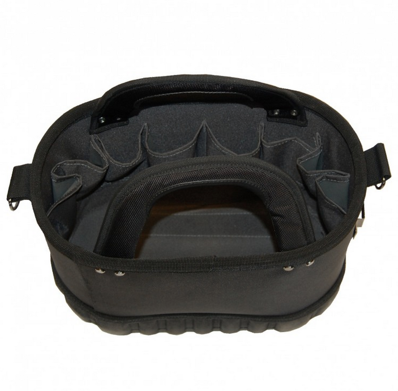 Bucket Boss® 74014 Pro Oval Tool Tote with 13-Pockets, 14"