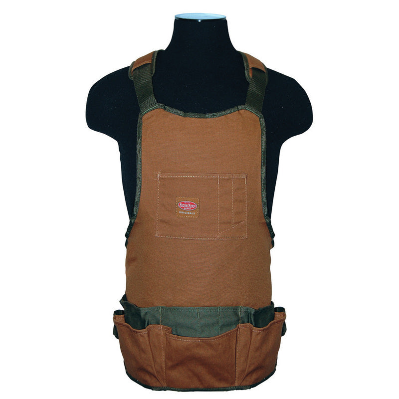 Bucket Boss® 80200 Duckwear Canvas SuperBib Apron with 16-Pockets