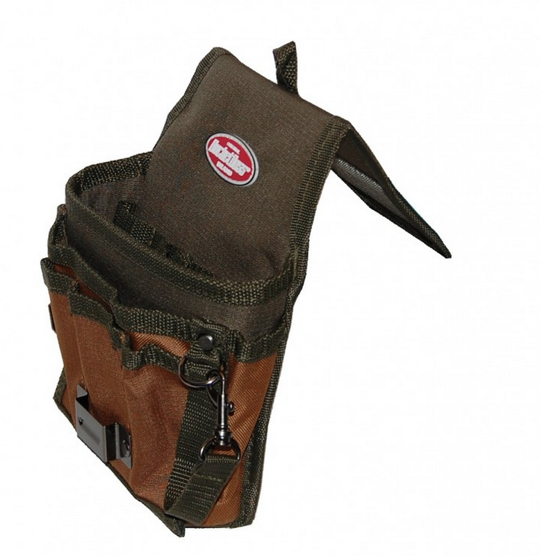 Bucket Boss - Tool Pouch with FlapFit, Pouches - Original Series (54140) ,  Brown