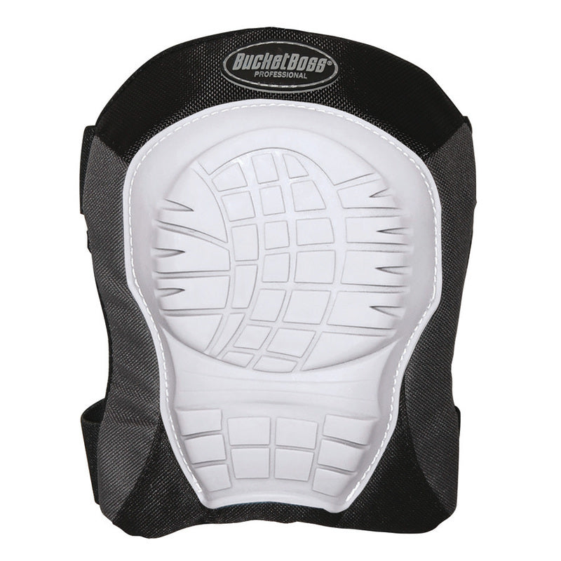 Bucket Boss® 94200 Soft Shell Knee Pad, Elastic straps with hook & loop closure