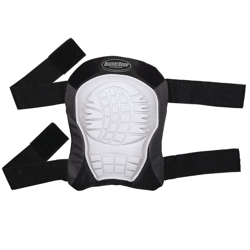 Bucket Boss® 94200 Soft Shell Knee Pad, Elastic straps with hook & loop closure