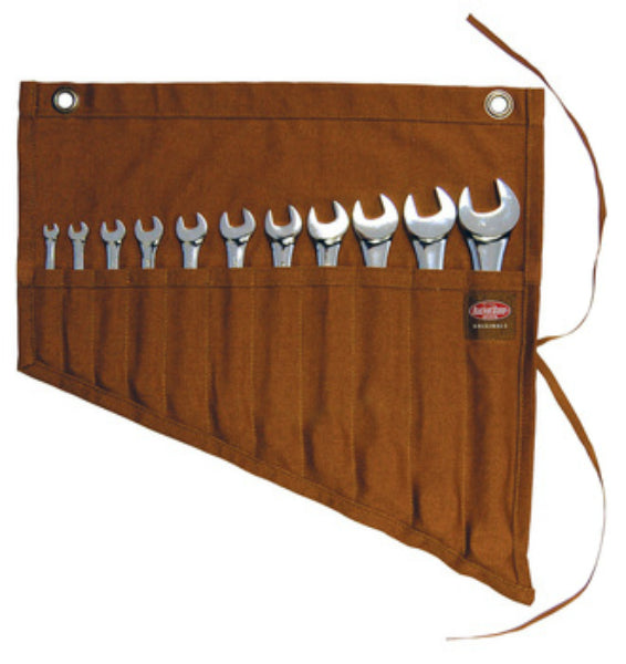 Bucket Boss® 70003 Duckwear Canvas Wrench Roll with 11-Pockets, 27"