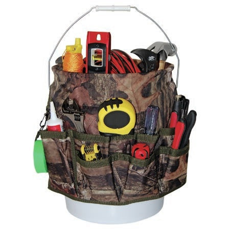 Bucket Boss 85030 Camo Bucketeer Bucket Tool Organizer with 30-Pockets