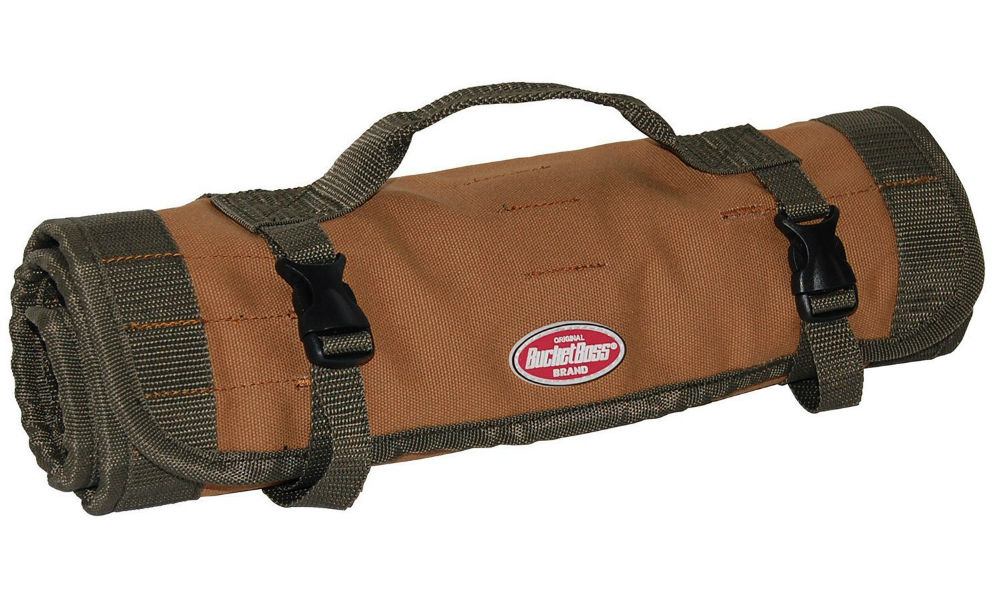 Bucket Boss® 70004 Duckwear Canvas Tool Roll with 22-Pockets, 26"