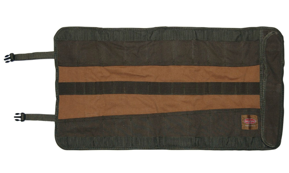 Bucket Boss® 70004 Duckwear Canvas Tool Roll with 22-Pockets, 26"