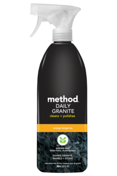 Method 01661 Daily Granite Cleaner, Orange Tangerine, 28 Oz