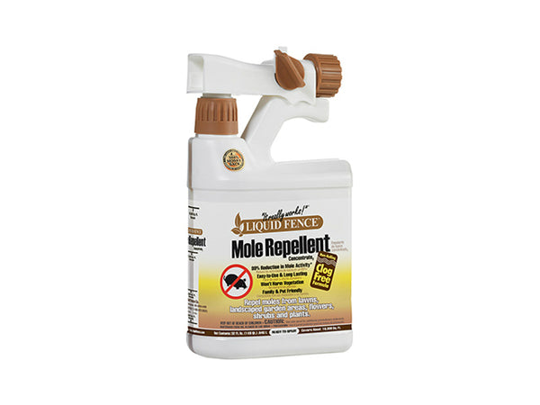 Liquid Fence® HG-71666 Mole Repellent, Ready-To-Spray, 1 Qt