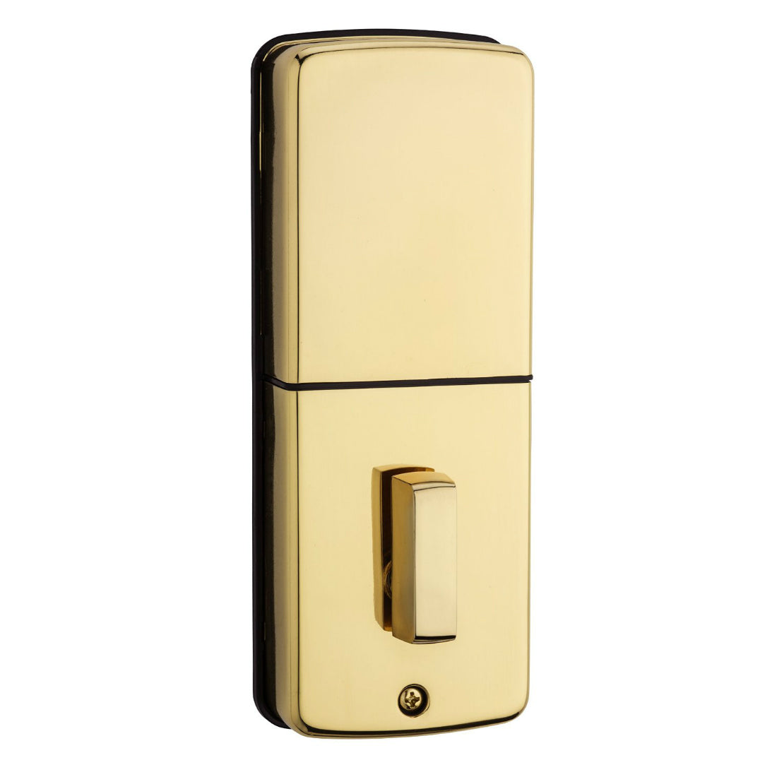Kwikset® 99070-102 Power Keyless 2.0 Entry Deadbolt w/ SmartKey, Polished Brass