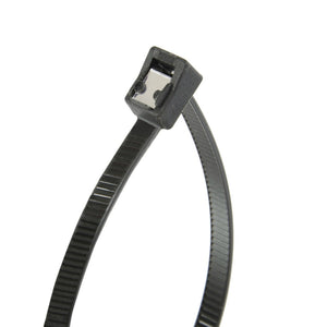 Gardner Bender® 45-314UVBSC Self-Cutting Cable Tie, Black, 50 Lb, 14", 20-Pack