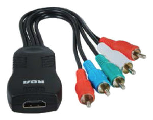 Audiovox DHCOPF HDMI Component Adapter, Black