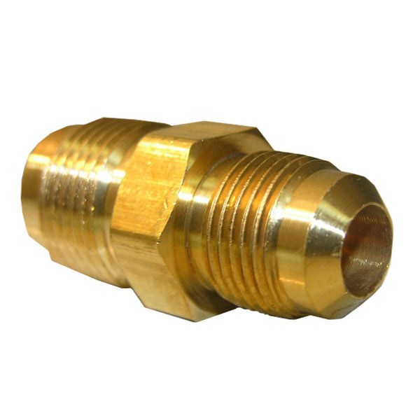 Lasco 17-4255 Brass Reducing Flare Union, 5/8" x 1/2"