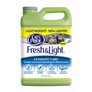 Cat’s Pride C47710-C40 Fresh & Light Ultimate Care Multi-Cat Litter, 10 Lb