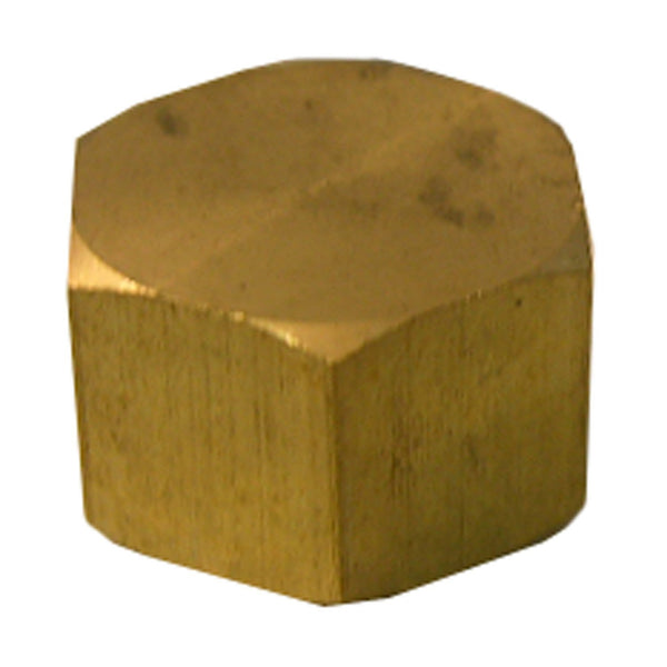 Lasco 17-6187 Lead-Free Brass Compression Cap, 1/2"