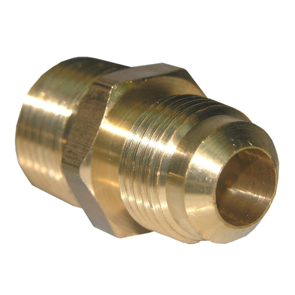 Lasco 17-4849 Brass Adapter, 1/2" MFL x 1/2" MPT