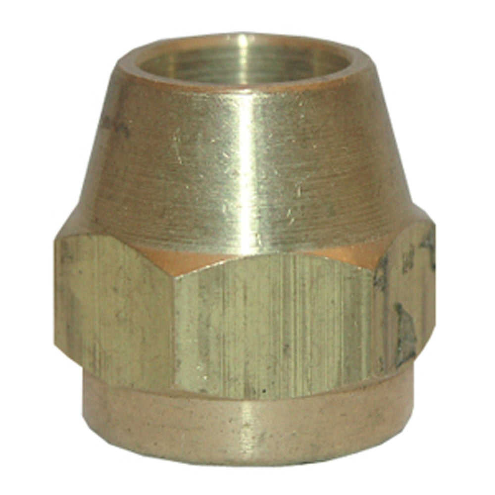 Lasco 17-4131 Brass Flare Nut, 3/8"