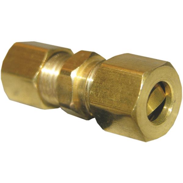 Lasco 17-6207 Brass Compression Union, 3/16"