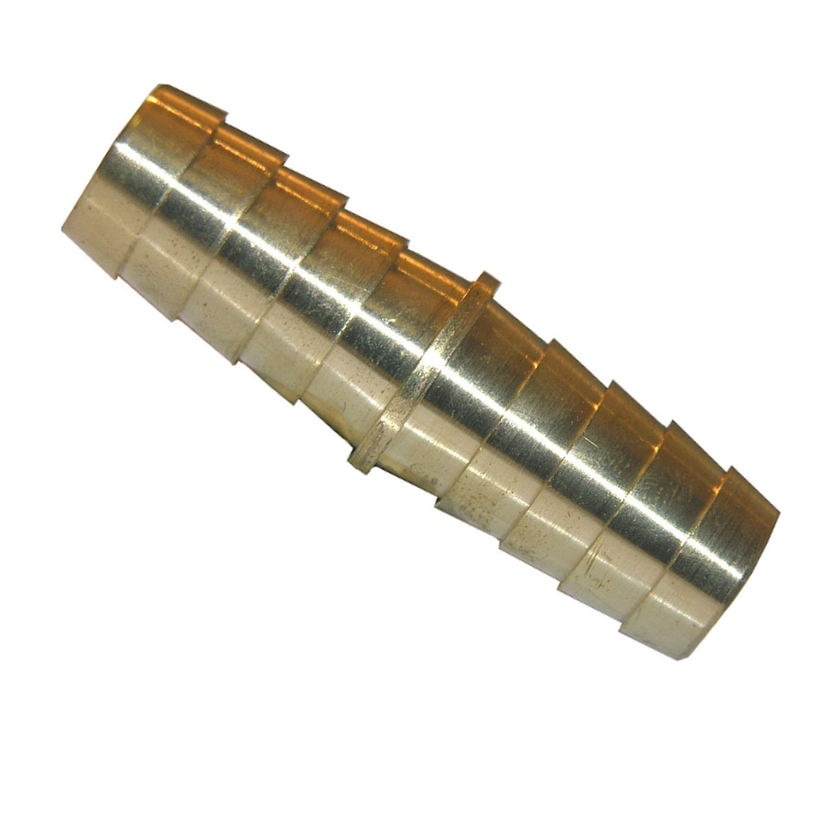 Lasco 17-7549 Brass Hose Barb Coupling, 1/2"