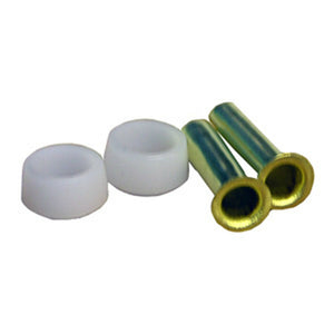 Lasco 17-0931 Hard Nylon Compression Sleeve & Brass Insert Kit, 3/8", 4-Piece