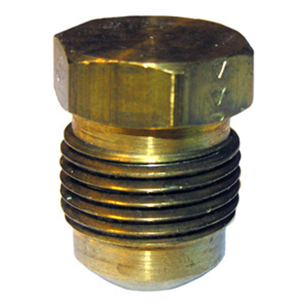 Lasco 17-3931 Brass Flare Plug, 3/8"