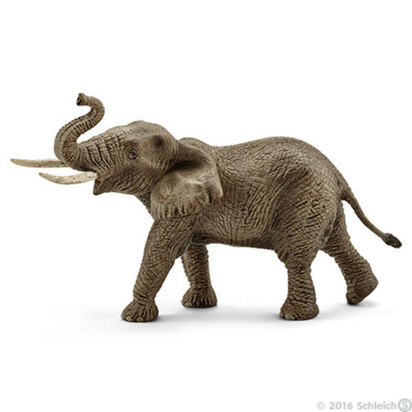 Schleich® 14762 Male African Elephant Toy Figure, For Ages 3+