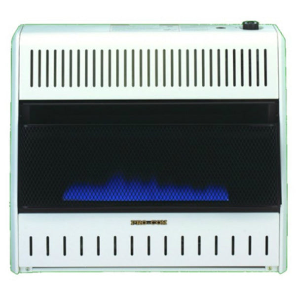 ProCom® MG30TBF Dual Fuel Vent Free Blue Flame Gas Wall Heater, 30000 BTU