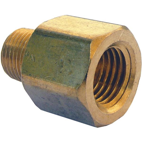 Lasco 17-6783 Brass Adapter, 1/4" F FL x 1/4" MPT