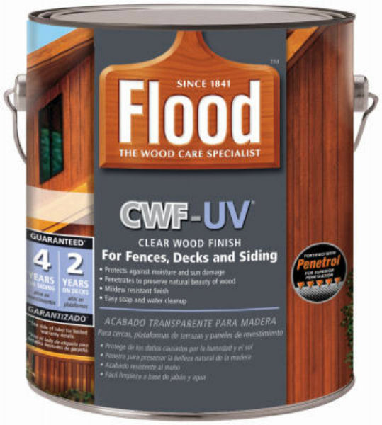 Flood FLD527-01 CWF-UV® Clear Wood Finish, Honey Gold Base, 1-Gallon