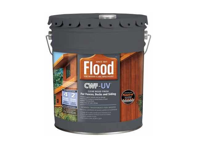 Flood FLD542-05 Natural Wood Finish, CWF-UV, 5-Gallon