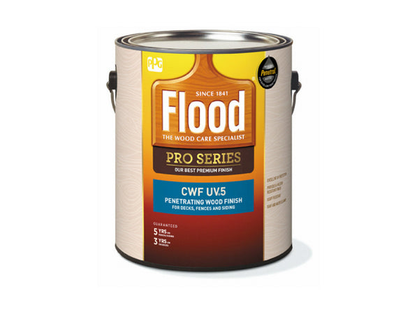Flood® FLD566-01 Pro Series CWF-UV®5 Premium Wood Finish, Cedar, 1 Gallon
