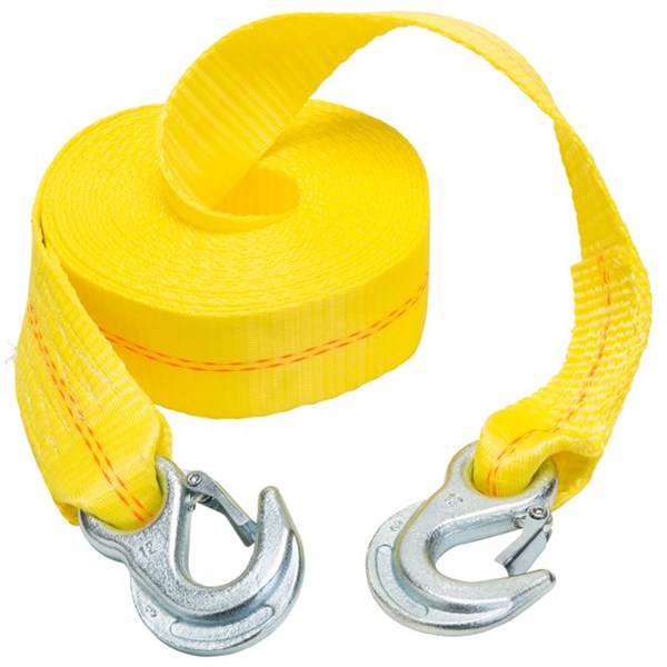 Keeper® 89825 Emergency Tow Strap w/Spring Latch, 2" x 25'