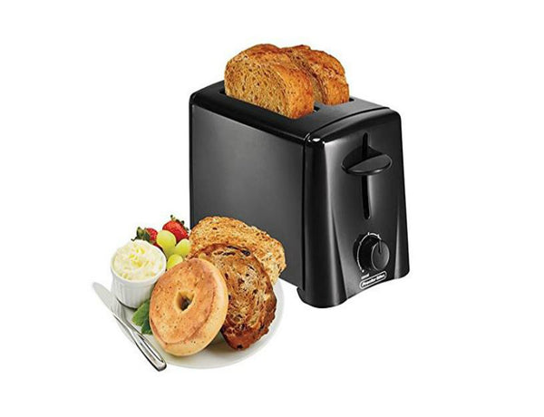 Proctor Silex 22612 2-Slice Toaster, Black Finish
