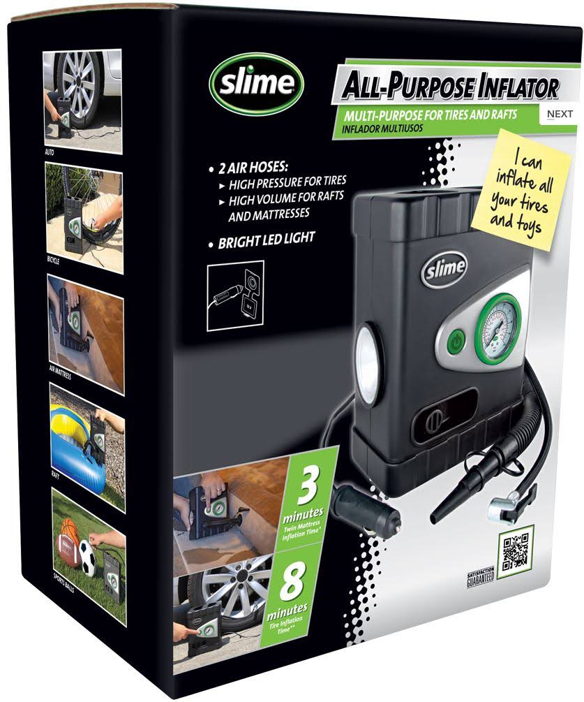 Slime® 40034 All-Purpose Inflator, 12V – Toolbox Supply