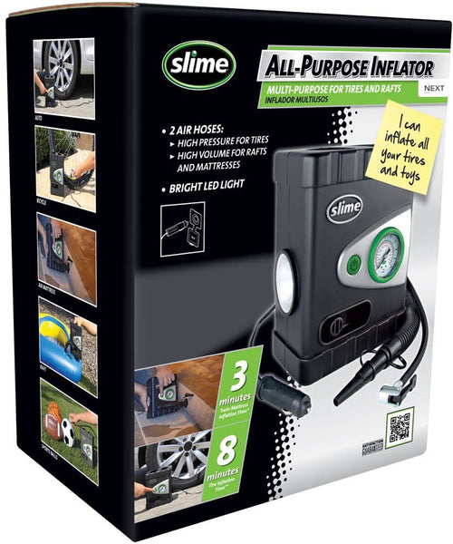 Slime® 40034 All-Purpose Inflator, 12V