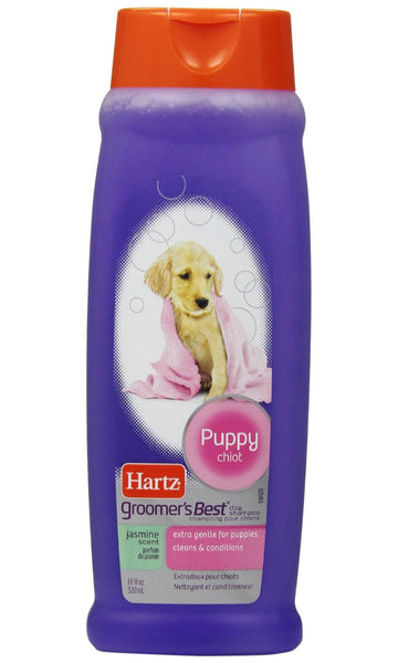 Hartz® 3270095064 Groomer's Best® Puppy Shampoo, Jasmine Scent, 18 Oz