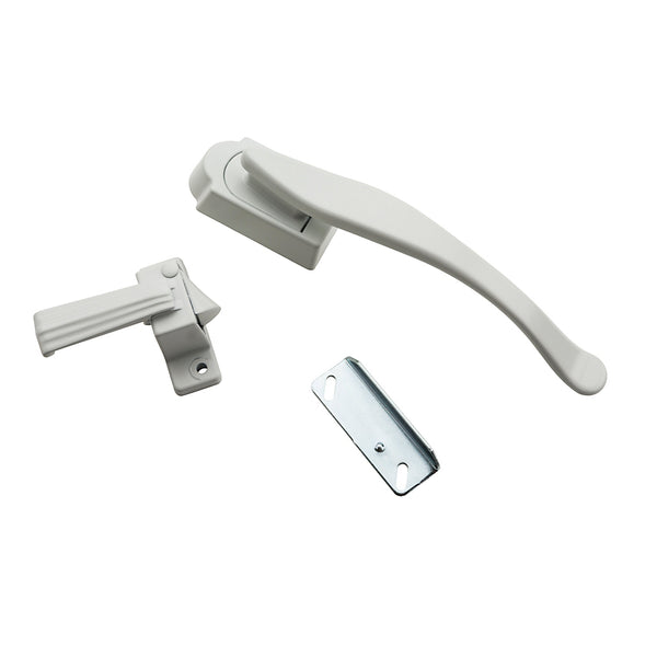 National Hardware® N100-035 Storm Door Lift Lever Latch, White
